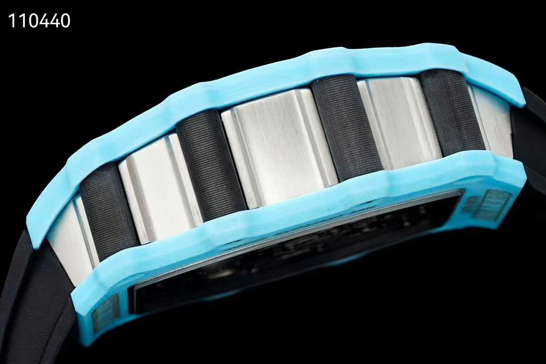 리차드밀 RM21-02 투르비용 에어로다인 뉴버젼 블루 블랙 시계 워치